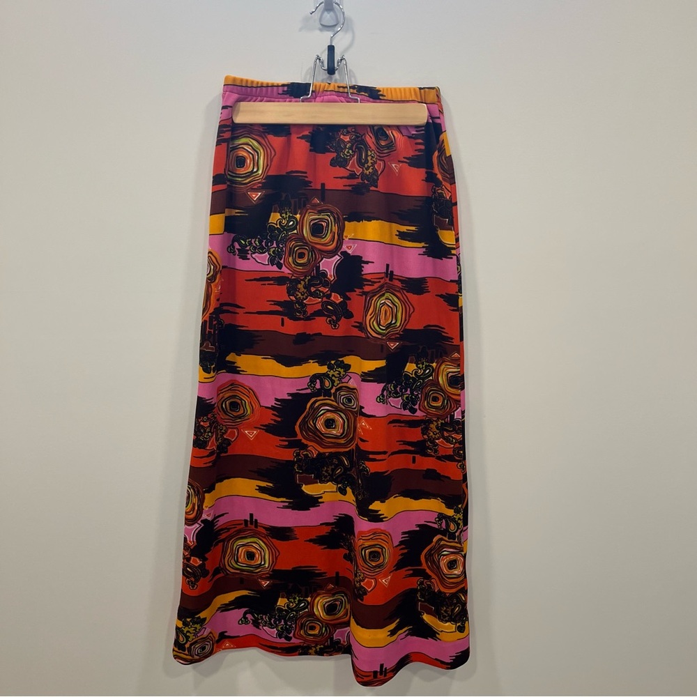 Vintage Earle Picard Skirt 60s 70s SMALL Waist 13” Length 37” A-Line Exc Cond